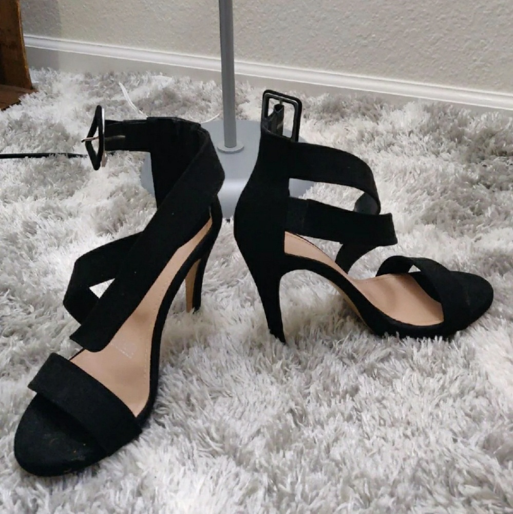 Black heels